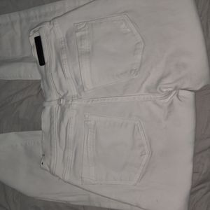 EXPRESS skinny Mia Mid Rise white 6Long